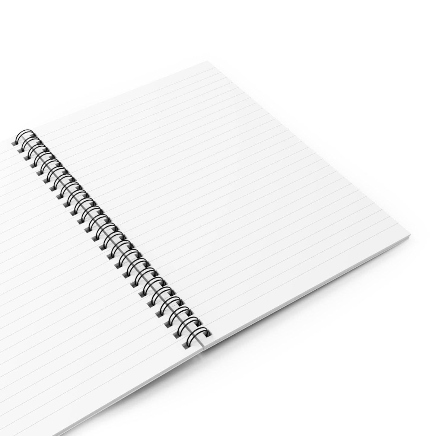 Amanita Mushroom and Cute Frog Spiral Notebook - Ruled Line
