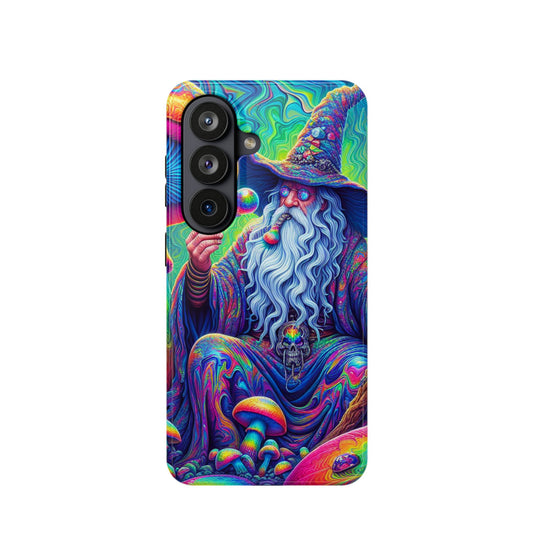 Psychedelic Wizard Phone Case — Impact‑Resistant Protective Cover