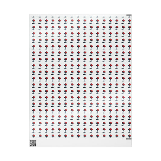 Whimsical Mushroom Wrapping Paper - Fun Gift Wrap for All Occasions